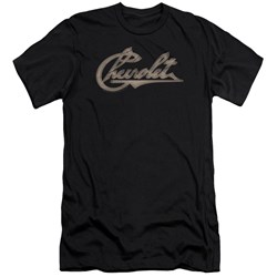 Chevrolet - Mens Chevy Script Premium Slim Fit T-Shirt