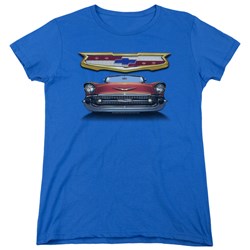 Chevrolet - Womens 1957 Bel Air Grille T-Shirt
