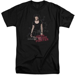 Ncis - Mens Goth Crime Fighter Tall T-Shirt