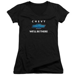 Chevrolet - Juniors We'Ll Be There V-Neck T-Shirt