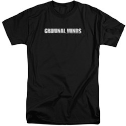 Criminal Minds - Mens Logo Tall T-Shirt