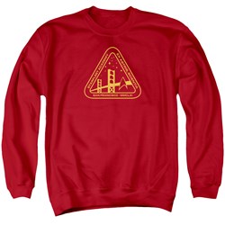 Star Trek - Mens Gold Academy Sweater