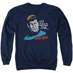 Star Trek - Mens He&#39;S Dead Jim Sweater