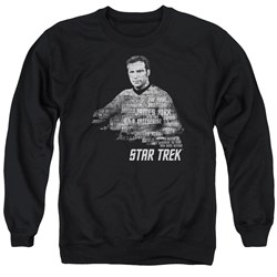 Star Trek - Mens Kirk Words Sweater