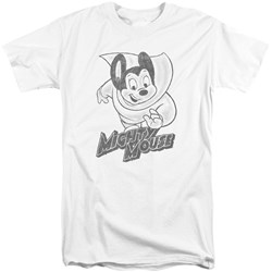 Mighty Mouse - Mens Mighty Sketch Tall T-Shirt