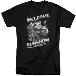 Mighty Mouse - Mens Mighty Gunshow Tall T-Shirt