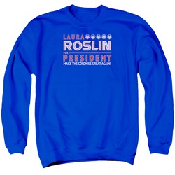 Battlestar Galactica - Mens Roslin For President Sweater
