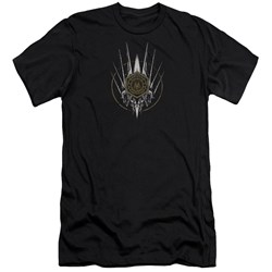 Battlestar Galactica - Mens Crest Of Ships Premium Slim Fit T-Shirt