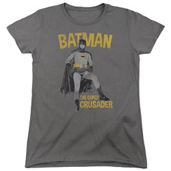 Batman Classic Tv - Womens Caped Crusader T-Shirt