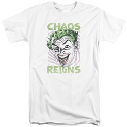 Batman Classic Tv - Mens Chaos Reigns Tall T-Shirt