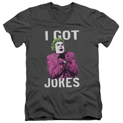 Batman Classic Tv - Mens Got Jokes V-Neck T-Shirt