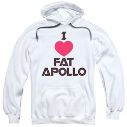 Battlestar Galactica - Mens I Heart Fat Apollo Pullover Hoodie