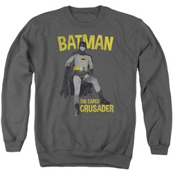 Batman Classic Tv - Mens Caped Crusader Sweater