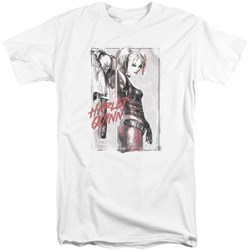 Batman - Mens Ink Wash Harley Tall T-Shirt