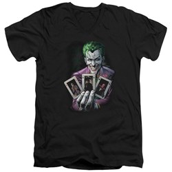 Batman - Mens 3 Of A Kind V-Neck T-Shirt