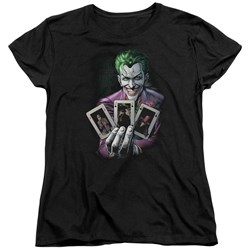 Batman - Womens 3 Of A Kind T-Shirt