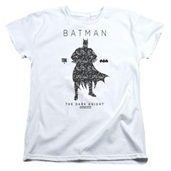 Batman - Womens Paislety Silhouette T-Shirt