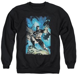 Batman - Mens Stormy Dark Knight Sweater