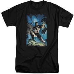 Batman - Mens Stormy Dark Knight Tall T-Shirt