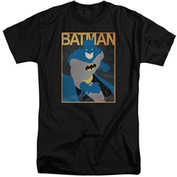 Batman - Mens Simple Bm Poster Tall T-Shirt