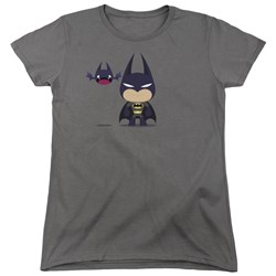 Batman - Womens Cute Batman T-Shirt