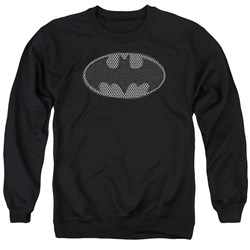 Batman - Mens Chainmail Shield Sweater