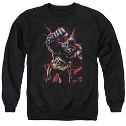 Batman - Mens Crimson Knight Sweater