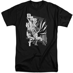 Batman - Mens Vertical Letters Tall T-Shirt