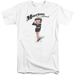 Betty Boop - Mens Marine Boop Tall T-Shirt