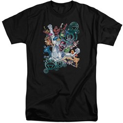 Green Lantern - Mens Lanterns Unite Tall T-Shirt