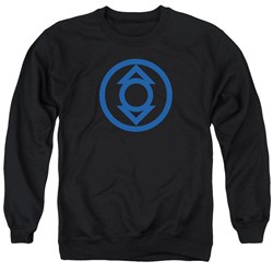 Green Lantern - Mens Blue Emblem Sweater
