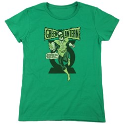 Green Lantern - Womens Retro Oath T-Shirt