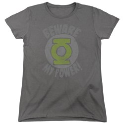 Green Lantern - Womens Beware T-Shirt