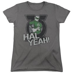 Green Lantern - Womens Hal Yeah T-Shirt