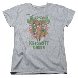Green Lantern - Womens Keeping It Green T-Shirt