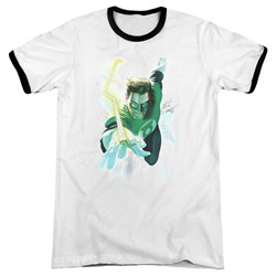 Green Lantern - Mens Clouds Ringer T-Shirt