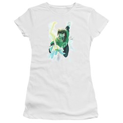 Green Lantern - Juniors Clouds T-Shirt