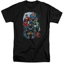 Justice League - Mens The Four Tall T-Shirt