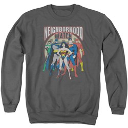 Justice League - Mens Neighborhood Watch Sweater
