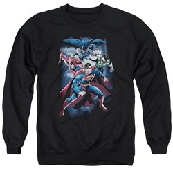 Justice League - Mens Cosmic Crew Sweater
