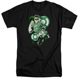 Justice League - Mens Gl In Action Tall T-Shirt