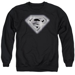 Superman - Mens Bling Shield Sweater