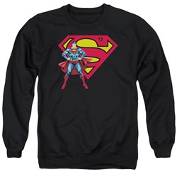 Superman - Mens Superman &Amp; Logo Sweater