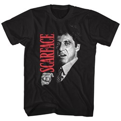 Scarface - Mens Tony Close-Up T-Shirt