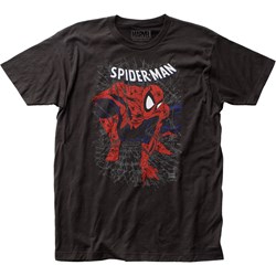 Spider-Man - Mens Tangled Web Fitted T-Shirt