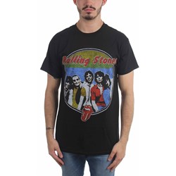 Rolling Stones - Mens 78 Band Respectable Bootleg T-Shirt