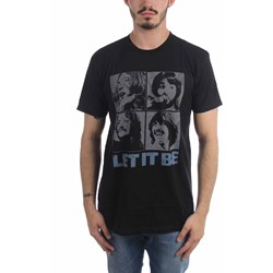 The Beatles - Mens Heather Group Let It Be T-Shirt