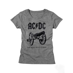 Ac/Dc - Womens About To Rock Again T-Shirt