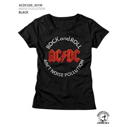 Ac/Dc - Womens Noise Pollution T-Shirt
