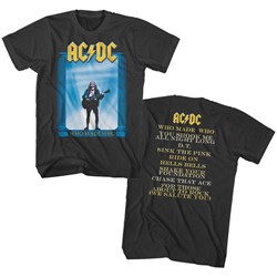 Ac/Dc - Mens Who Made Who Album T-Shirt